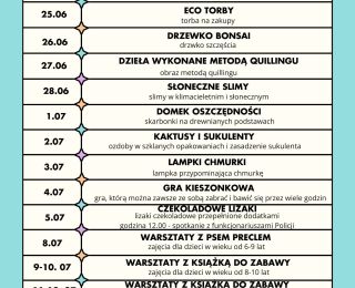 Wakacje 2024 w bibliotece