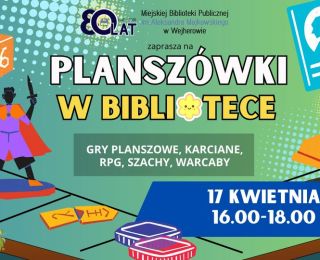 Planszówki w bibliotece